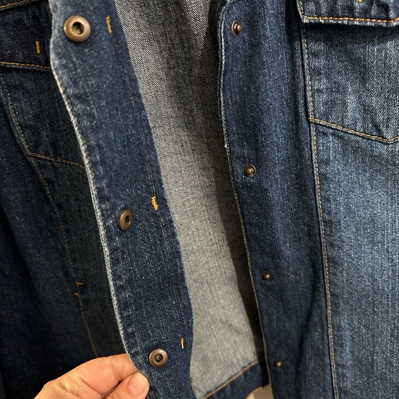 Liz Claiborne Villager Blue Denim Jacket - Picture 5 of 7